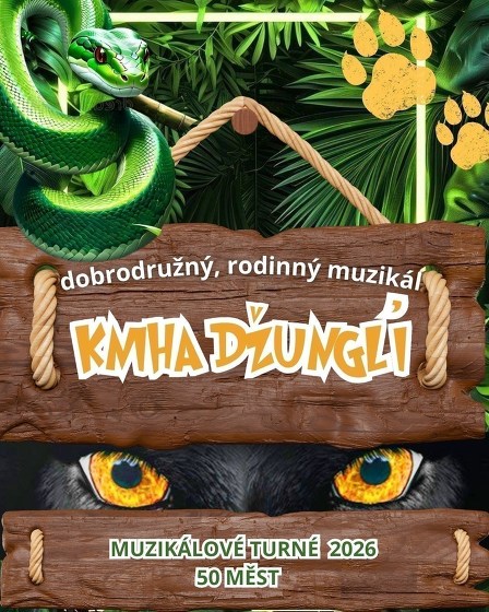 Plakát události KNIHA DŽUNGLÍ I Brno