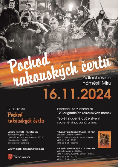 Plakát události Pochod rakouských čertů