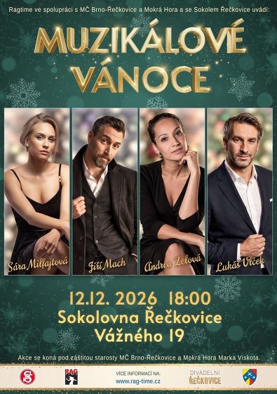 Plakát události Muzikálové Vánoce
