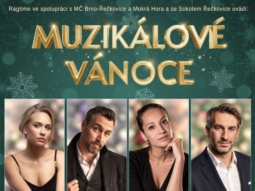 Plakát události Muzikálové Vánoce