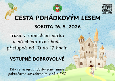 Plakát události Cesta pohádkovým lesem