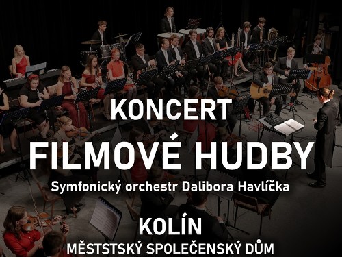 Plakát události Koncert filmové hudby v Kolíně