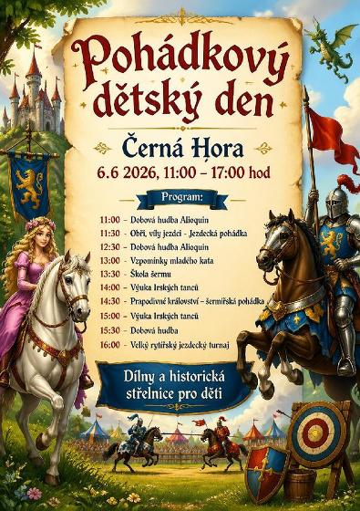 Plakát události Dětský den s Baštýři