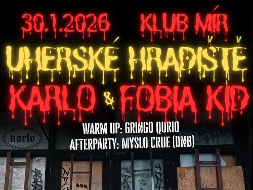 Plakát události KARLO & FOBIA KID