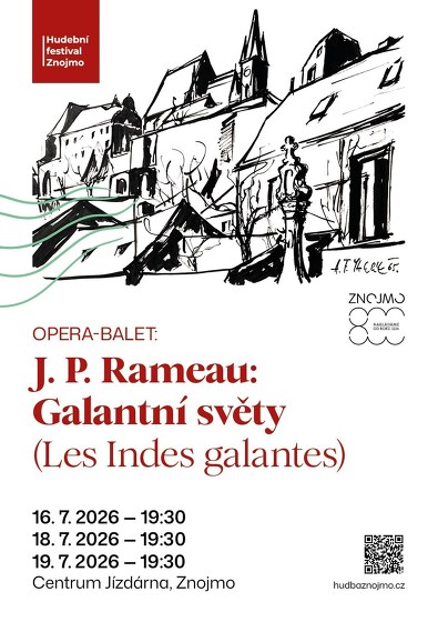 Plakát události J.P. Rameau: Galantní světy / Les Indes galantes – premiéra