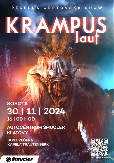 Plakát události KRAMPUSlauf Klatovy