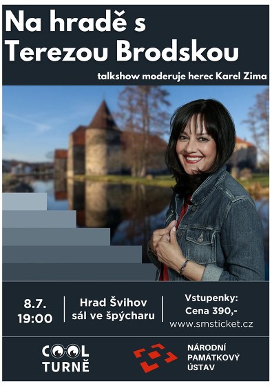 Plakát události Na hradě s Terezou Brodskou
