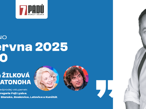 Plakát události 7 pádů Honzy Dědka