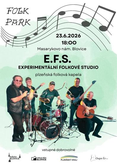 Plakát události FolkPark v Blovicích