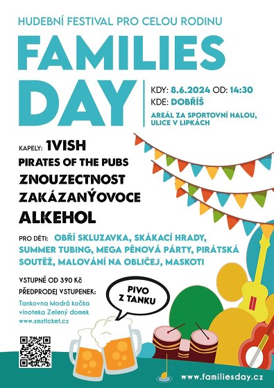 Plakát události Families day 2024