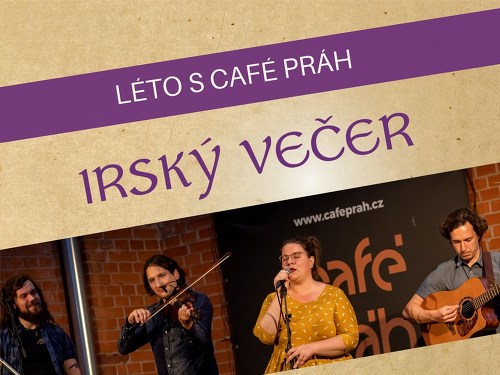 Plakát události Léto s Café Práh: Irský večer – Lisheen & Dálach