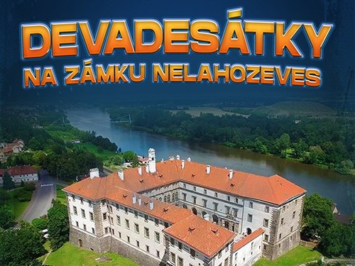 Plakát události Devadesátky na zámku Nelahozeves