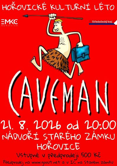 Plakát události Divadelní představení Caveman