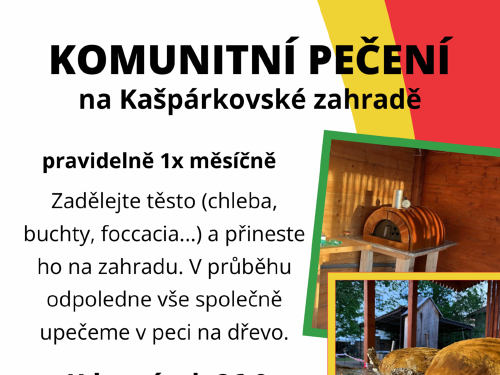 Plakát události Komunitní pečení