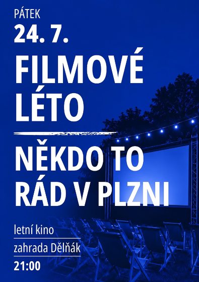 Plakát události Letní kino Někdo to rád v Plzni