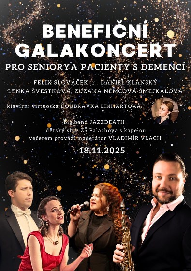 Plakát události Benefiční galakoncert