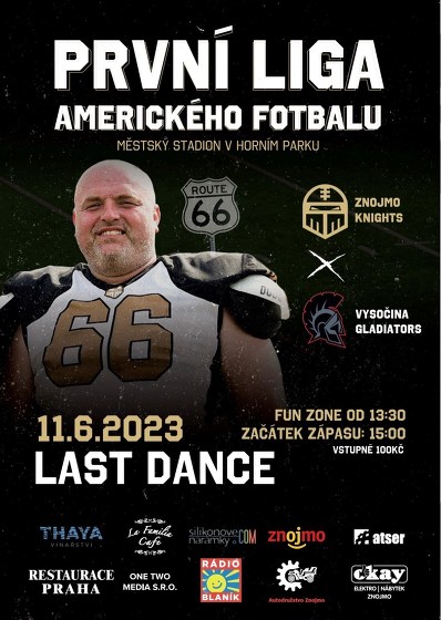 Plakát události Knights vs. Gladiators