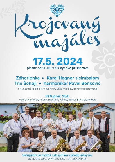 Plakát události Krojovaný Majáles