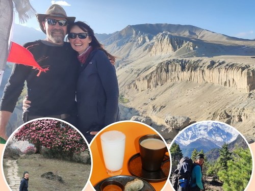 Plakát události Nepálem po vlastní ose