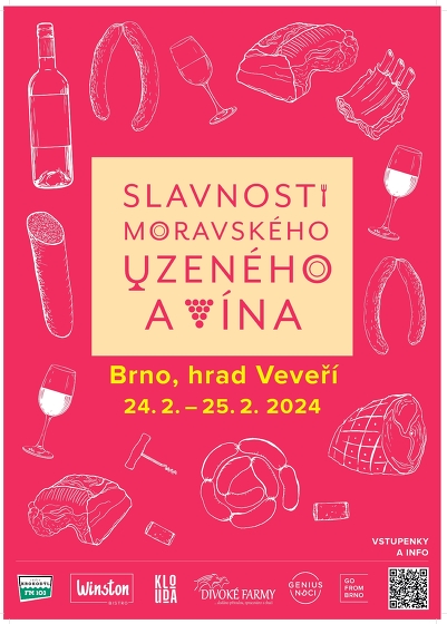 Plakát události Slavnosti moravského uzeného a vína