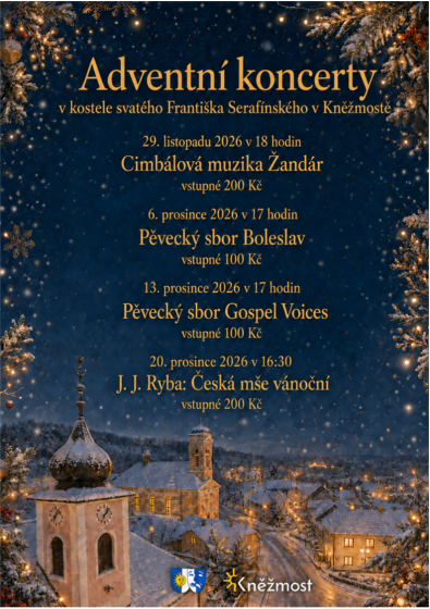 Plakát události Adventní koncerty