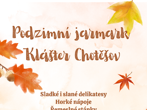 Plakát události Podzimní jarmark Klášter Chotěšov