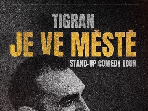 Plakát události Tigran Hovakimyan - Tigran je ve městě - Říčany u Prahy