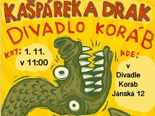 Plakát události Kašpárek a drak