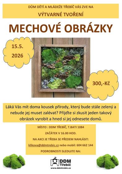 Plakát události Mechové obrázky