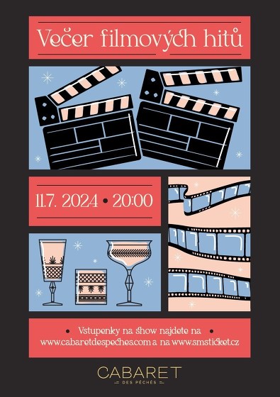 Plakát události Letní speciál: večer filmových hitů