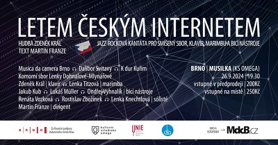 Plakát události LETEM ČESKÝM INTERNETEM