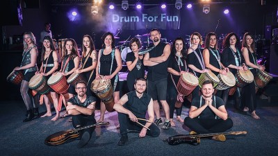 Plakát události Vánoční párty s Drum For Fun - host Chocolate Jesus