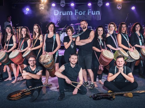 Plakát události Vánoční párty s Drum For Fun - host Chocolate Jesus