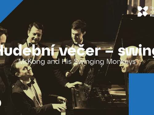 Plakát události Mr.Kong and His Swinging Monkeys | Hudební večer – swing