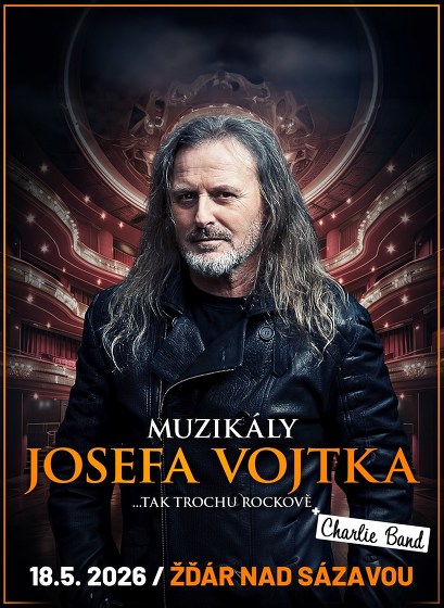Plakát události Muzikály Josefa Vojtka ve Žďáru nad Sázavou