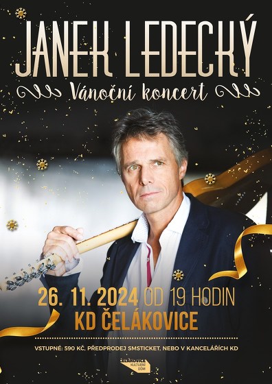 Plakát události Janek Ledecký - Vánoční koncert