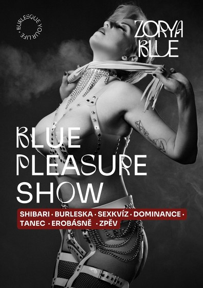 Plakát události Blue Pleasure Show