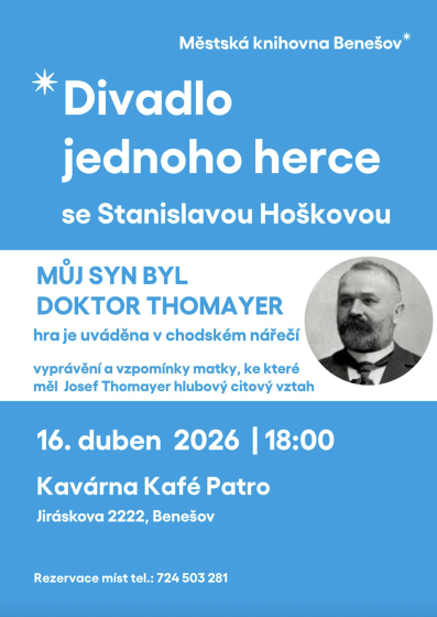 Plakát události Můj syn byl doktor Thomayer