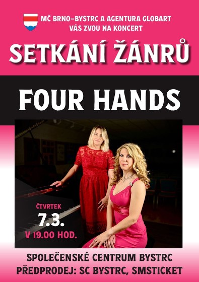 Plakát události FOUR HANDS