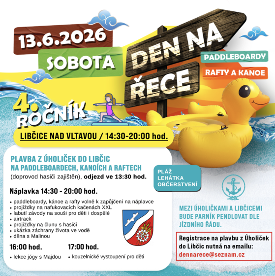 Plakát události Den na řece