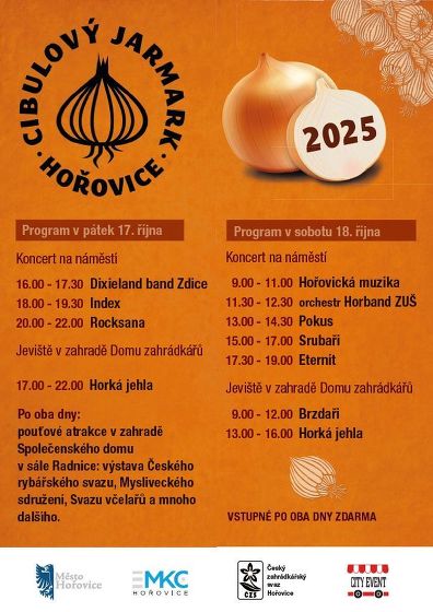Plakát události Cibulový jarmark 2025