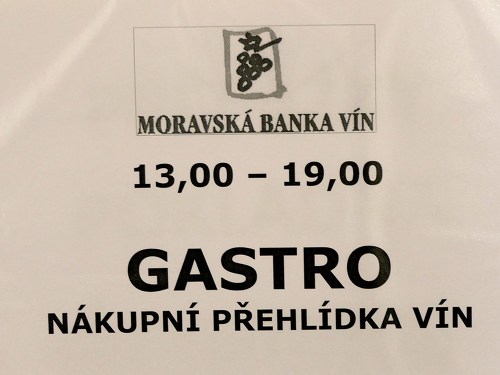 Plakát události GASTRO - nákupní přehlídka vín