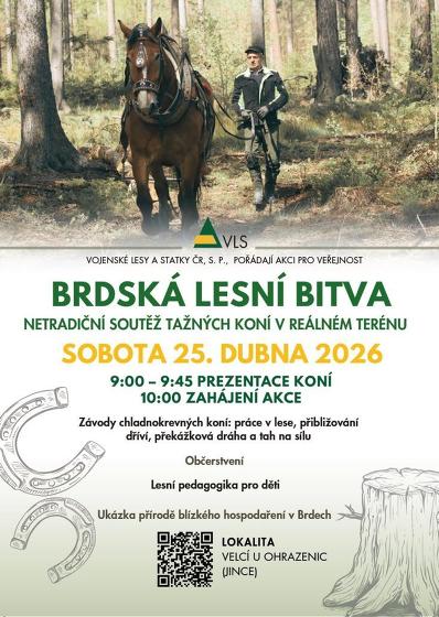 Plakát události Brdská lesní bitva