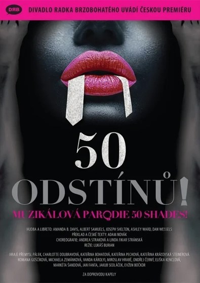 Plakát události 50.odstínů!