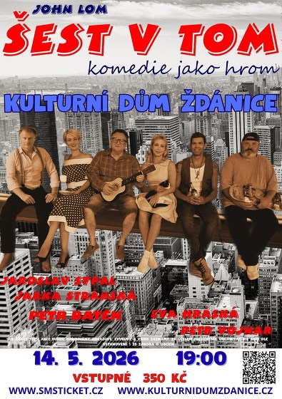 Plakát události ŠEST V TOM