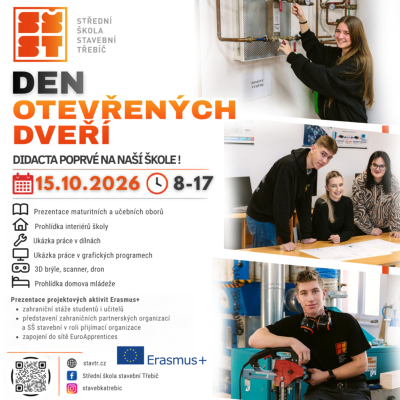 Plakát události Den otevřených dveří