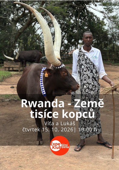 Plakát události Rwanda - Země tisíce kopců