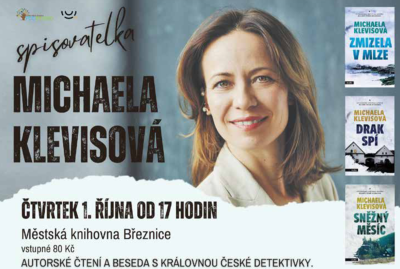 Plakát události Autorské čtení a beseda s Královnou české detektivky