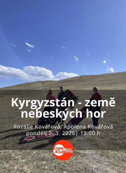 Plakát události Kyrgyzstán - země nebeských hor