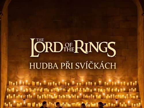 Plakát události Hudba Pána Prstenů při svíčkách